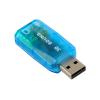External Sound Card 10PCS Mini External 3D USB Sound Card 5.1 Channel Audio Adapter 3.5mm Speaker Microphone Earphone Interface for PC Computer for Windows, Mac,Desktop view 1