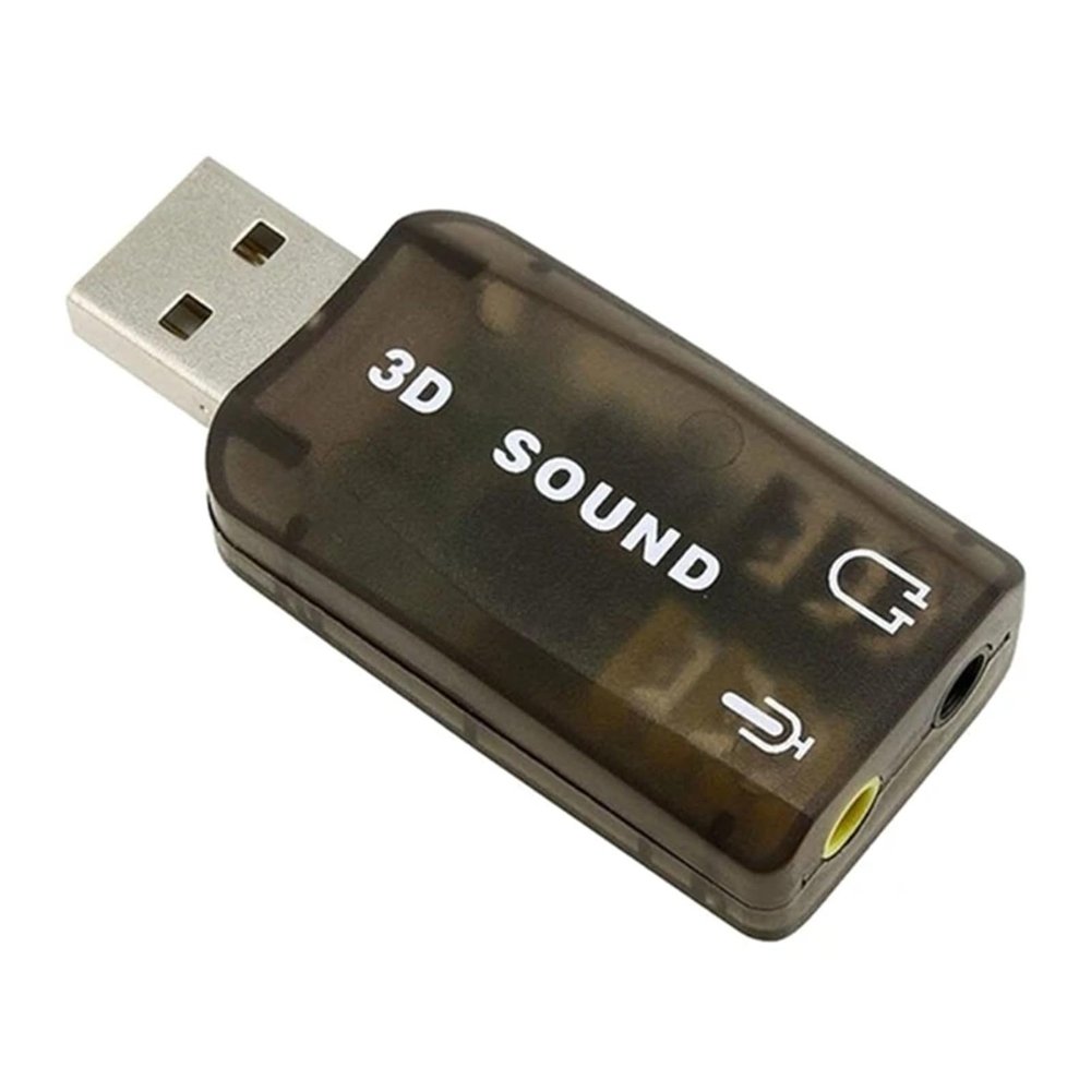 External Sound Card 10PCS USB 5.1 Sound Card CM108 External Independent Drive-Free Plug and Play for Windows, Mac,Desktop