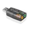 External Sound Card 10PCS USB 5.1 Sound Card CM108 External Independent Drive-Free Plug and Play for Windows, Mac,Desktop view 3