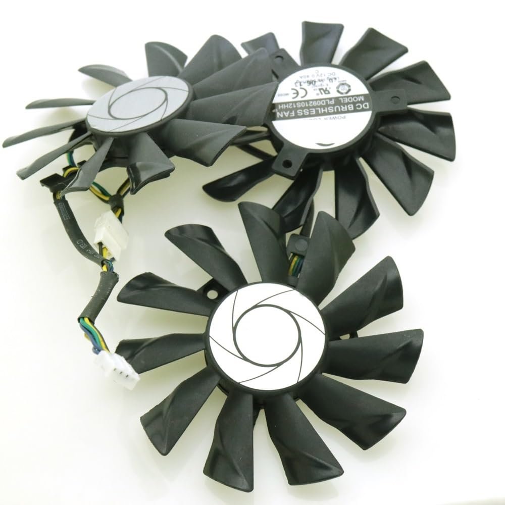 3pcs PLD09210S12HH DC12V 0.40A 85mm VGA Fan 4Pin for MSI GTX1070 GTX1080 GTX1070TI Duke 8G Graphics Card Cooling