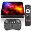 Android 14.0 Smart TV Box 2025, 4GB RAM 128GB ROM TV Box with Dual WiFi 2.4G/5G Ethernet Bluetooth 4.2 Support 4K+ HD Video Playback, Quad-Core Processor for Home Entertainment view 1