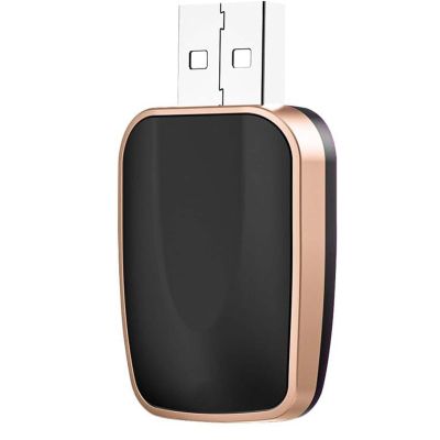 QHTYMJ Car Wireless CarPlay Adapter for Dacia Sandero 2016-2018 2019 2020 2021 2022 2023 2024 2025 2026, Plug and Play 2-in-1 Wireless Car Play Adapter Fast Stable Control,A