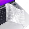 13.6" Ultra Thin Transparent TPU Keyboard Cover for MacBook Pro 13 2022 A2681 view 3