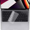 13.6" Ultra Thin Transparent TPU Keyboard Cover for MacBook Pro 13 2022 A2681 view 4