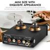 SICWEDIM Mini Audio Preamplifier, HiFi MM Phono Stage Turntable Preamp, 2 Vacuum Tube, with Gain Adjustment Switch, for Home Theater HiFi view 2