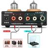 SICWEDIM Mini Audio Preamplifier, HiFi MM Phono Stage Turntable Preamp, 2 Vacuum Tube, with Gain Adjustment Switch, for Home Theater HiFi view 3