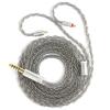 1.5m/4.92ft IEM Cable, KBEAR ST12 MAX 8-strand 4N OFC Silver-plated Upgraded Earphone Cable, 14 Core Earbuds Headphone Extension Wire, in Ear Monitor Cord for Audiophile Musician (Gray, 2PIN 4.4MM) view 1