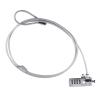 AUNMAS 4 Digit Password 4 Digit Laptop Safety Locking Cable Setupation of the Against Stenology Ideal for School Use/Gilt Steel Office view 4