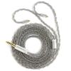 1.5m/4.92ft IEM Cable, KBEAR ST12 MAX 8-strand 4N OFC Silver-plated Upgraded Earphone Cable, 14 Core Earbuds Headphone Extension Wire, in Ear Monitor Cord for Audiophile Musician (Gray, MMCX 4.4MM) view 1
