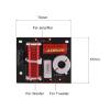 Pissente Speaker Crossover, 2Pcs 2 Unit Audio Frequency Divider Hi Fi Sound Filter Module Board for Treble Bass with Wire Wound Ceramic Resistor view 2
