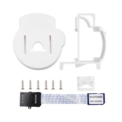 Optical Drive Emulator with SD Card Adapter Compatible with NGC DOL-001/DOL-101,Plug - and - Play, 1TB SD Card Support (White gcloader Bracket)