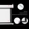 100" Motorized Projector Screen - Indoor and Outdoor Movies Screen Auto Electric 4:3 Projector Screen W/Remote Control - HD 4K Movie Screen for Home Theater, Cinema, Office view 4