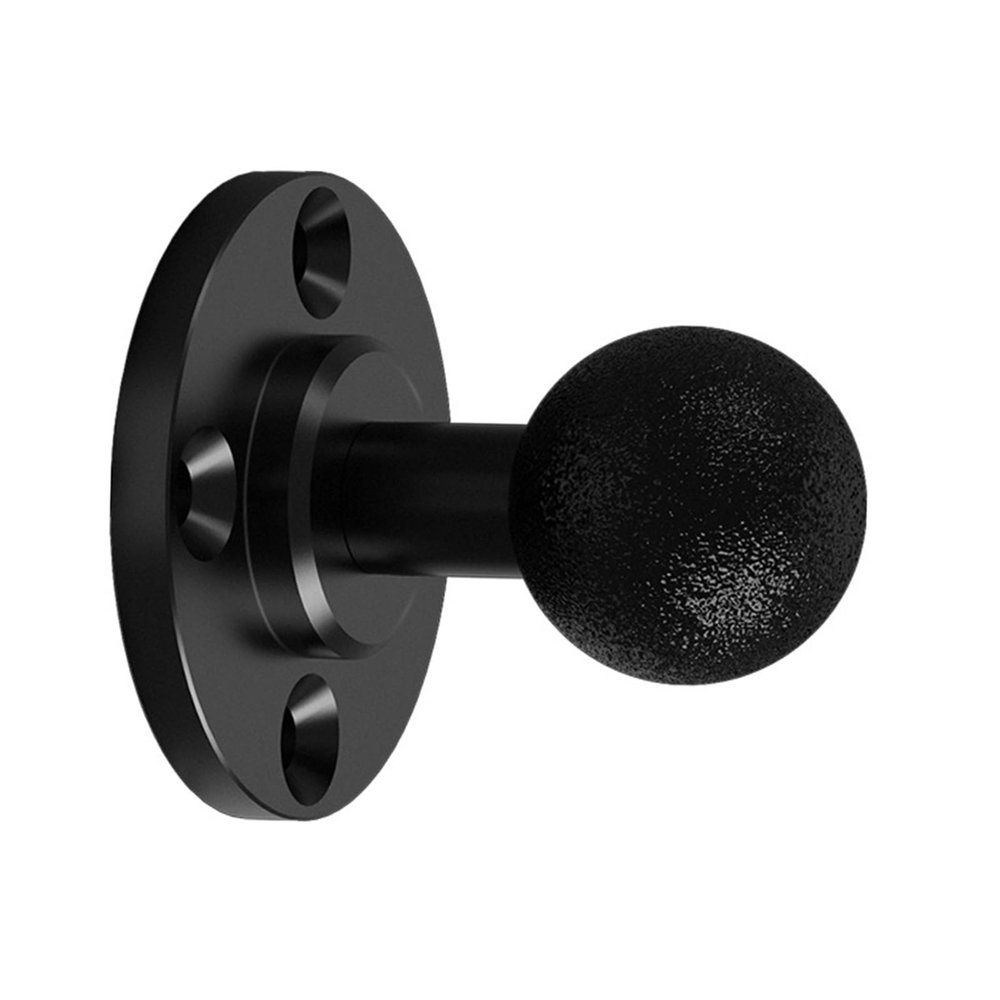 Whltzf Lightweight 25mm Aluminum Ball Head Base for Stable Device Mounting Indoor Outdoor Photography Lightweight Aluminum Camera Tripods Adapter