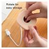 Retractable Cord Organizer 6 Piece Cable Organizer For Headphones And USB Cables For USB, Headphone, Data Cables(Blue) view 4