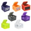 EHAOUU Semi-Transparent Console Shell Compatible with Nintendo GameCube NGC, High-Quality Replacement Housing (Purple) view 4