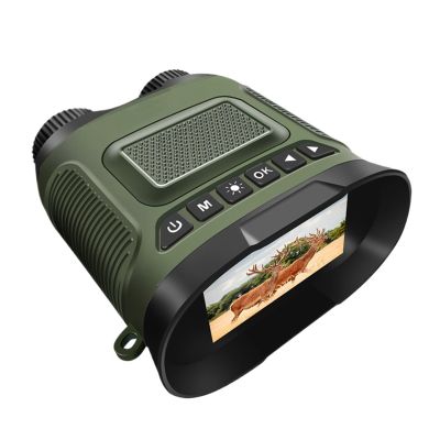 Night Vision Telescope with Digital Zoom Digital Night Vision Binocular 40MP Image with 2.5" Screen Starlight Distance to 300M for Fishing Camping Climbing at Night(Color:A)