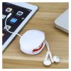 Retractable Cord Organizer 4 Piece Cable Reel, Headphone Dust-proof Accessories For USB, Headphone, Data Cables(Red) view 2