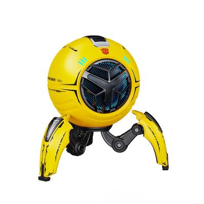 Transformers Bluetooth Speaker, Bluetooth 5.4 Wireless Portable Speaker, Colorful RGB Lights, Stereo Sound Bass, TWS Pairing for Home/Party/Game/Work, Gift Ideas, Yellow - Bumblebee