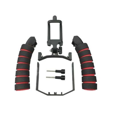 Chuhals for Dual-Hand Handheld Holder Shooting Stabilizer Mount with Phone Clip for DJI for Mavic Pro 1 Drone