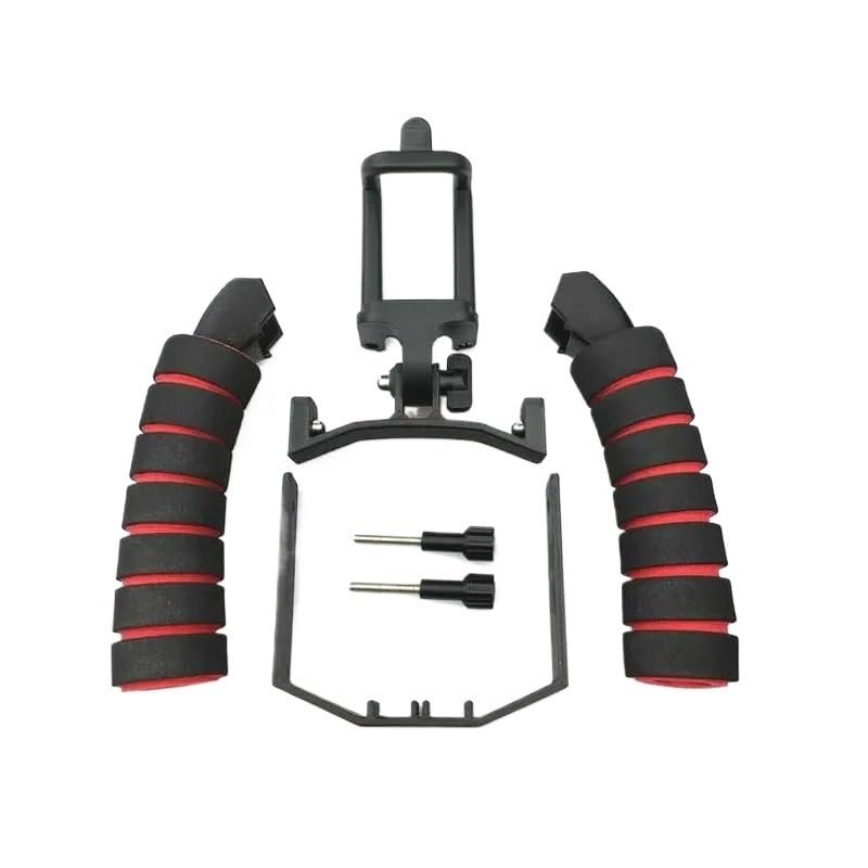 Chuhals for Dual-Hand Handheld Holder Shooting Stabilizer Mount with Phone Clip for DJI for Mavic Pro 1 Drone