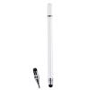 3-in-1 Professional Stylus Pen, White Metal Barrel, Capacitive Touch Screen Compatible with Mobile Phones and Tablets, Digital Calendar and Video Editing view 1
