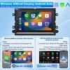 Surakey Android 15 2+32GB Car Stereo Radio for Ford Mustang 2005-2009 Head Unit Radio for CarPlay Wireless Android Auto GPS Navigation 7 inch Touch Screen with Bluetooth WiFi FM RDS SWC Backup Camera view 4