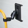 Heavy Duty Motorcycle Bracket for 7inch 8inch Tablets Industrial Use Adjustable Angle Installation view 2