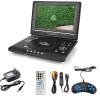 Splenssy 9.8 Inch 16:9 Widescreen 270 Rotatable LCD Screen Home Car TV DVD Player Portable VCD Compact Disc MP3 Viewer with Game Function view 4