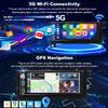 64G 5GWiFi Upgrade Car Radio for Dodge Ram 1500/2500/3500 1994-2002, Jeep Wrangler 1997-2002, Cherokee 1997-2001, 6.86inch Grand Cherokee Stereo Touch Screen Carplay Android Auto GPS FM Fast Charger view 4