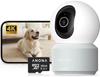 Anona 4K UHD Indoor Camera with 256GB SD Card, Pet/Dog/Baby Security Camera with Phone App, 360 Pan-Tilt, 2.4G/5G Wi-Fi 6, Auto-Tracking, Person/Pet/Baby Crying Detection, Privacy Mode, Two-Way Audio view 1