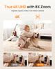 Anona 4K UHD Indoor Camera with 256GB SD Card, Pet/Dog/Baby Security Camera with Phone App, 360 Pan-Tilt, 2.4G/5G Wi-Fi 6, Auto-Tracking, Person/Pet/Baby Crying Detection, Privacy Mode, Two-Way Audio view 2