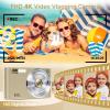 Digital Camera, 2026 FHD 4K Autofocus Digital Camera with 64GB SD Card 16X Digital Zoom, Gold Cameras for Photography Portable Compact Point and Shoot Camera for Teens Adult Kids Gift view 3