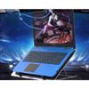 EWUROI Steel Mesh Panel LED Fan Adjustable Speed Control 10 "-17" Laptop Cooling Pad, Bracket view 3