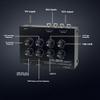 Centromio Preamp EQ207 7 Band Equalizers Sound Modifiers DC12V Power Input Audio Mixer Us Plug view 4