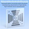 Camera Resolution Test Chart, Optical Microscope Sharpness and Resolution Test Card, Calibration Target Chart, Accuracy 0.5um/1um, for Scientific and Industrial Inspection(1um) view 3