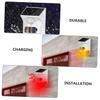 HOLIDYOYO Solar Outdoor Infrared Alarm Sensor with Solar Power Automatic Night Induction Large Volume Buzzer for Home Security and Outdoor Protection view 3