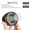 Compatible for Canon 1300D 600D EF Mount 85mm F1.8 Full Frame Auto Focus Portrait Lens view 3
