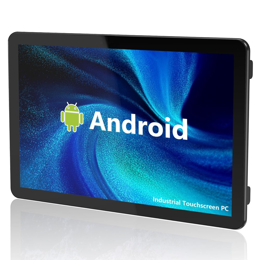 NORQIN 21.5 inch Android 14 Industrial Embedded Interactive Touchscreen Panel PC,Capacitive Multi-Touch Tablet with Front IP65 Monitor,WiFi & BT,HDMI/USB Ports for Kiosks,Factory(4GB RAM,64GB SSD)