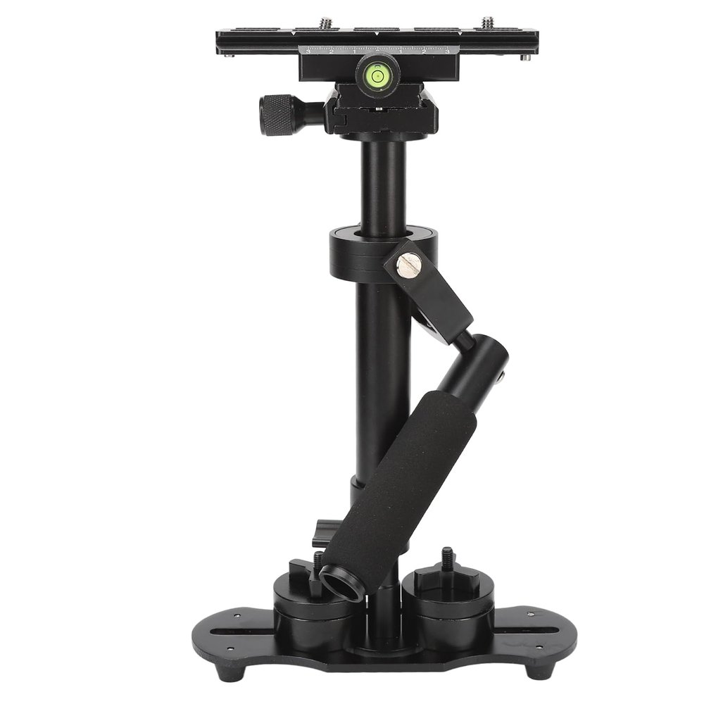 Video C Stabilizer, SLR Handheld C Stabilizer, Quick Shake Shock Absorption with Height 30 40CM, vable Weights for DSLR
