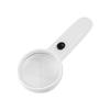 Magnifier with LED Light Handheld Plastic Frame Glass Lens Reading Magnifying view 2