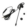 Keenso Single Ear Headset with Noise Cancelling Monaural Design for Insurance AgentsBlack (Type-C) view 1