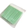 LOKLNEYK 100pcs Fiber Optic Cleaning Tool Micro Cleaning Foam for Fiber Cleaning Printhead Cleaning Tool(100pcs Pointed Type) view 1