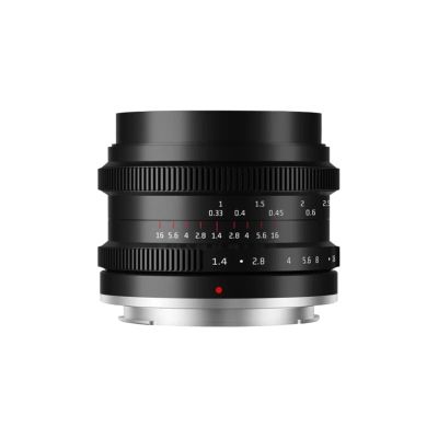 Compatible for Sony E Mount 35mm f1.4 Mark II APS-C Manual Focus Prime Lens(Silver,M4/3)