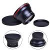 Compatible for Canon EOS Rebel T7i T6i T5i T3i SL1 77D 52 55 58MM 0.43x HD Wide Angle Lens with Macro(1x58MM) view 3