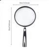 Large Handheld Magnifying Glass for Reading Newspapers Portable view 2