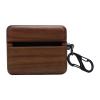 Tangxi Walnut Wood Earbuds Case Cover, Protective Case for Bowers Wilkins Pi8, Shock Absorbing with Soft Microfiber Lining and Hand Polished Wooden Cover view 3