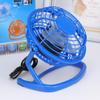 DOITOOL Ultra-silent Small Desk Fan Portable Mini USB Fan for Office Bedroom Travel Lightweight Blue view 2