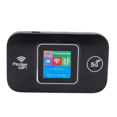 Zopsc 5G LTE Mobile Hotspot Router 300Mbps Portable WiFi Hotspot Device Wireless Travel Router Connects 12 Devices with WPA WPA2 Encryption for Smartphones Laptops Smart TVs
