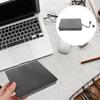 OSALADI USB Slot in Load CD DVD Burner External Optical Drive Black Portable Tray Disc Writer Compatible with Laptop Desktop Plug and Play No Adapter Needed view 3