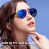 Zopsc Smart AI Translator Glasses, Bluetooth Sunglasses with Real Time Translation, 100 Languages, Built in Mic Speaker, Eye Protecting, for Travel Business Calls view 2